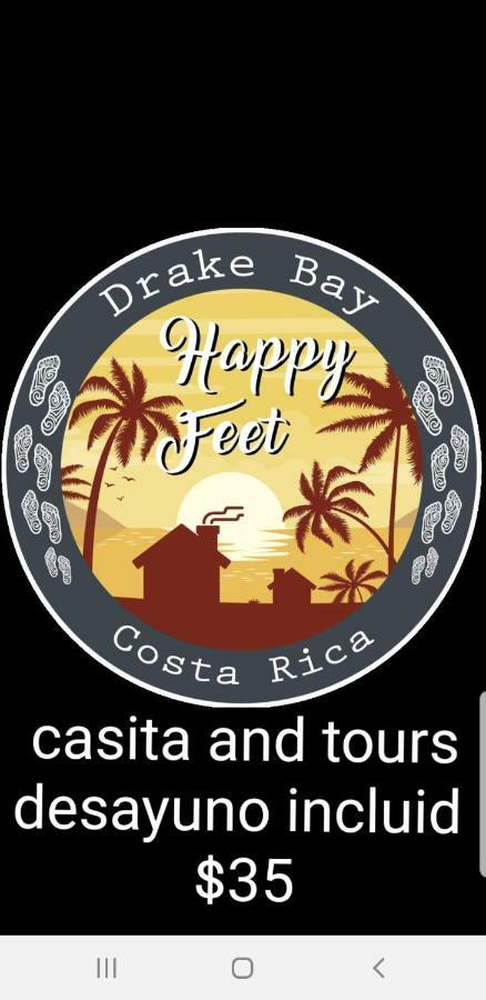 Casita Happy Feet And Tours Corcovado Hotel Drakes Bay Exterior foto